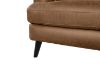 Picture of   [FLOOR MODEL CLEARANCE]BARRET Chaise Facing Right Sectional Air Leather Sofa (Brown) 