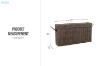 Picture of TYLER Acacia Wood Storage/Blanket Box with Full Kubu Original Weave