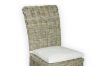 Picture of SAMURAI Acacia Wood Dining Chair with Full Kubu Grey Original Weave