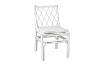 Picture of BRIGHTON Teak Wood & Rattan Dining Chair (Off White) - Each