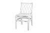 Picture of BRIGHTON Teak Wood & Rattan Dining Chair (Off White) - Each