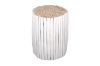 Picture of PRELUDE Teak Log Round Side Table/Stool - Small Size (38x38x50)