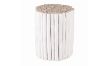 Picture of PRELUDE Teak Log Round Side Table/Stool - Big Size (45x45x60)