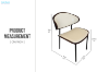 Picture of SELORA Dining Chair (White) - 2 Chairs in 1 Carton