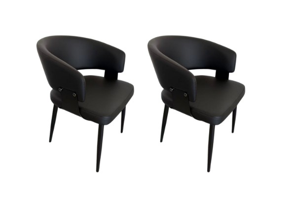 Picture of KALEM  Dining Chair (Black) - 2 Chairs in 1 Carton