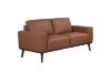 Picture of RHETT 3/2 Seater 100% Genuine Leather Sofa Range with Solid Wood Platform Base (Brown) - 3+2 Sofa Set