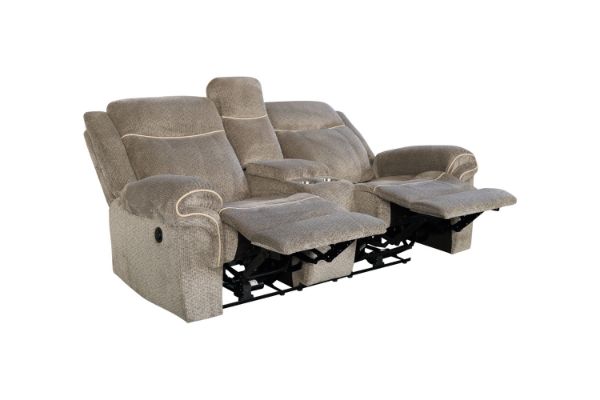 Picture of  [FLOOR MODEL CLEARANCE]  WINCHESTER Power Reclining Sofa Range - 2 Seat with Cup Holders and Storage (2RRC)