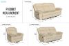 Picture of WINCHESTER Power Reclining Sofa Range (Beige) - 3RRC+2RRC+1R Sofa Set