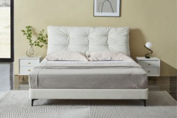 Picture of BROOKSIDE King Size Bed Frame (White)