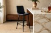 Picture of NOIR Bar Stool with Footrest