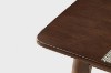 Picture of WINDSOR 5PC Solid Wood Dining Set (Walnut) - 150 Table with 4 Chairs