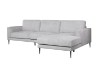 Picture of [FLOOR MODEL CLEARANCE] LONG ISLAND Sectional Fabric Chaise Facing Right Sofa (Light Grey)