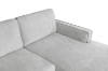 Picture of [FLOOR MODEL CLEARANCE] LONG ISLAND Sectional Fabric Chaise Facing Right Sofa (Light Grey)