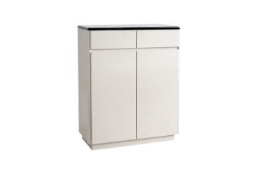 Picture of  [FLOOR MODEL CLEARANCE] VALOR 80 2-Door 2-Drawer Engineered Stone Top Shoe Cabinet