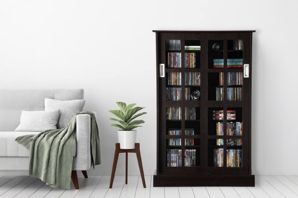 Picture of  [FLOOR MODEL CLEARANCE] BOWERY 125X81CM Sliding Door Glass Display Cabinet