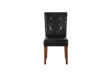 Picture of  [FLOOR MODEL CLEARANCE] SOMMERFORD Tufted PU Leather Dining Chair (Black)