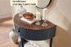 Picture of  [FLOOR MODEL CLEARANCE] HOMY Console Table with Drawer & Shelf (Blue)