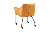 Picture of  [FLOOR MODEL CLEARANCE] WANDA Versatile Armchair with Wheels (Caramel)
