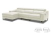 Picture of  [FLOOR MODEL CLEARANCE]  EDICOTT 100% Genuine Leather Power Reclining Sectional Chaise Facing Left Sofa
