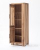 Picture of   [FLOOR MODEL CLEARANCE] CARDIFF Tall & Narrow Display Cabinet *Solid European Wild Oak & Made in Europe