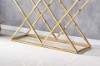 Picture of [FLOOR MODEL CLEARANCE] DIAMOND 120 Glass Top Console Table with Golden Stainless Frame