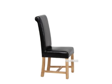 Picture of [FLOOR MODEL CLEARANCE] NEWLAND Upholstery Dining Chair *Solid Oak
