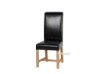 Picture of [FLOOR MODEL CLEARANCE] NEWLAND Upholstery Dining Chair *Solid Oak
