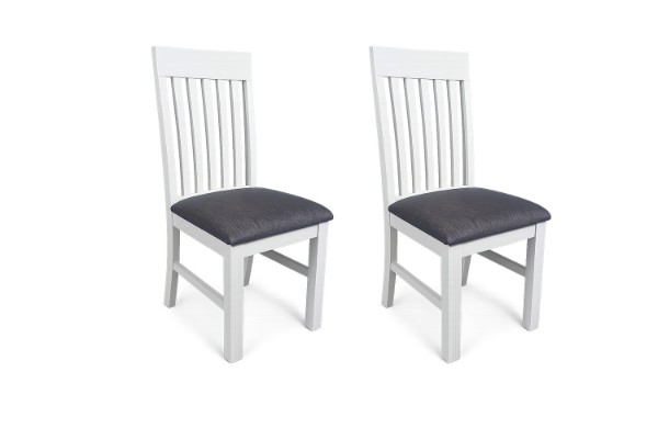 Picture of BRAMPTON Solid Wood Dining Chair with Fabric Seat - 2 Chairs in 1 Carton