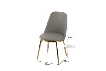 Picture of  [FLOOR MODEL CLEARANCE] SYNE Golden Legs Dining Chair