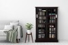 Picture of  [FLOOR MODEL CLEARANCE] BOWERY 125X81CM Sliding Door Glass Display Cabinet