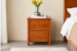 Picture of  [FLOOR MODEL CLEARANCE] METRO 2-Drawer Bedside Table (Caramel)