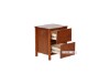 Picture of  [FLOOR MODEL CLEARANCE] METRO 2-Drawer Bedside Table (Caramel)
