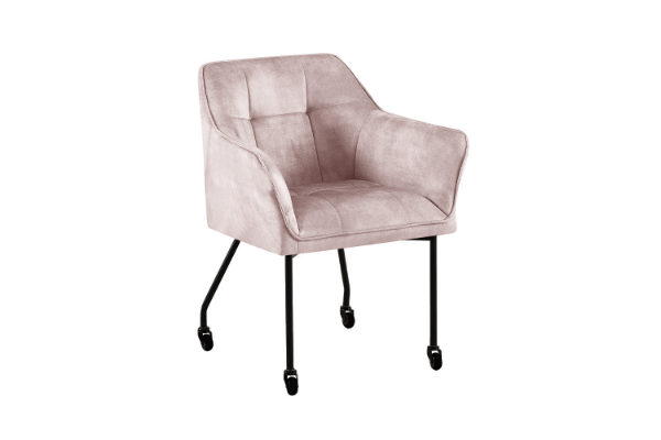 Picture of [FLOOR MODEL CLEARANCE]WANDA Versatile Armchair with Wheels (Taupe) 