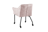 Picture of [FLOOR MODEL CLEARANCE]WANDA Versatile Armchair with Wheels (Taupe) 