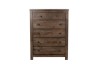 Picture of  [FLOOR MODEL CLEARANCE] HEMSWORTH 5-Drawer Solid Timber Wood Tallboy