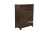 Picture of  [FLOOR MODEL CLEARANCE] HEMSWORTH 5-Drawer Solid Timber Wood Tallboy