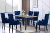 Picture of  [FLOOR MODEL CLEARANCE]  HALMAR High Back Dining Chair (Blue)