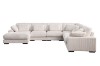 Picture of   [FLOOR MODEL CLEARANCE]PAULINA Corduroy Fabric Modular Sofa Set - Chaise Facing Left