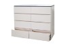 Picture of  [FLOOR MODEL CLEARANCE] LINAS 8-Drawer Engineered Stone Top Tallboy