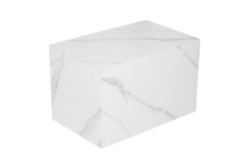 Picture of [FLOOR MODEL CLEARANCE] DELRAY 57cm Sintered Stone Coffee Table (Matte White)