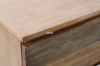 Picture of [FLOOR MODEL CLEARANCE] LEAMAN 2-Drawer Solid Acacia Wood Bedside Table