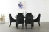 Picture of [FLOOR MODEL CLEARANCE] TOGA High Back Dining Chair (Black)