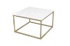 Picture of [FLOOR MODEL CLEARANCE]AYDAN Square Marble Top Coffee Table