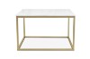 Picture of [FLOOR MODEL CLEARANCE]AYDAN Square Marble Top Coffee Table