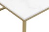 Picture of [FLOOR MODEL CLEARANCE]AYDAN Square Marble Top Coffee Table