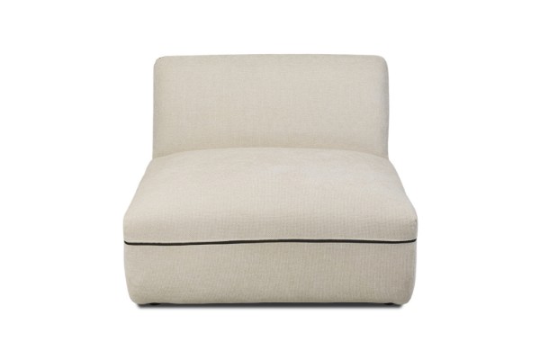 Picture of [FLOOR MODEL CLEARANCE] WALTON Premium Chenille Fabric Modular Sofa - Armless Chair