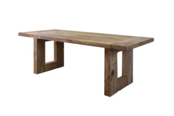 Picture of   [FLOOR MODEL CLEARANCE]  HECTOR 2.2M 100% Reclaimed Oak Wood Dining Table