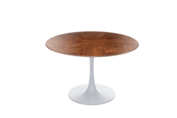Picture of JACOB D100 Round Dining Table (Walnut Colour) 