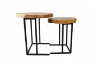 Picture of NATURA Solid Mungur Wood Nesting Coffee Table Set