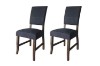 Picture of [FLOOR MODEL CLEARANCE] LINON High Back Dining Chair (Dark Blue)